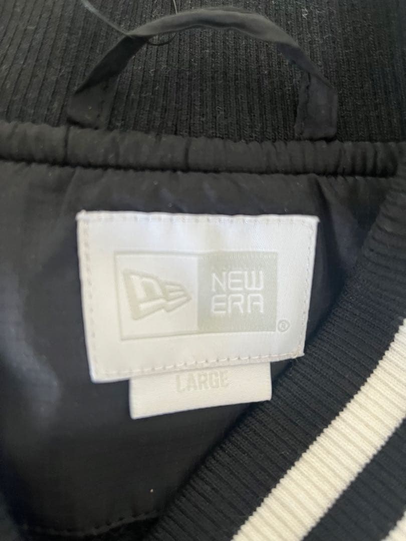 NEW ERA ニューエラゴルフ　レディースジャケット　ブラック Lサイズ