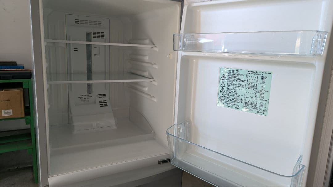 パナソニック冷蔵庫138L NR-B148W-S 2016年製