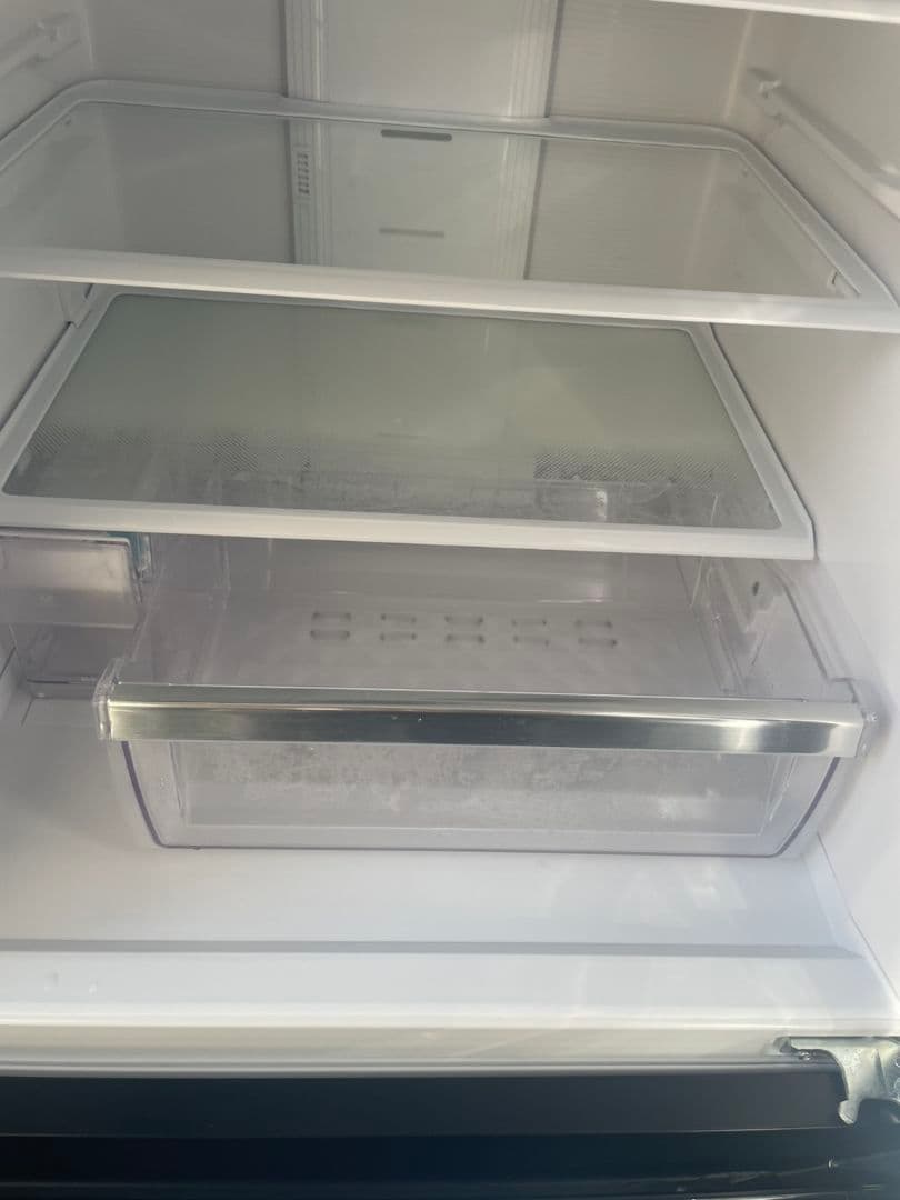 【日立】HITACHI R-V38RV(K) 冷凍冷蔵庫　ブリリアントブラック