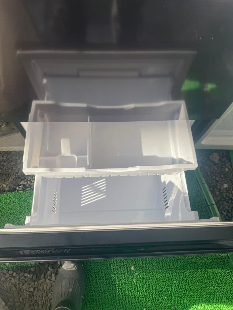 【日立】HITACHI R-V38RV(K) 冷凍冷蔵庫　ブリリアントブラック