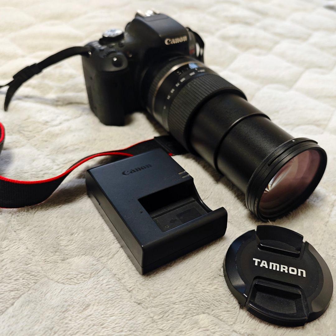 Canon EOS kiss x 8i Tamronレンズ付き