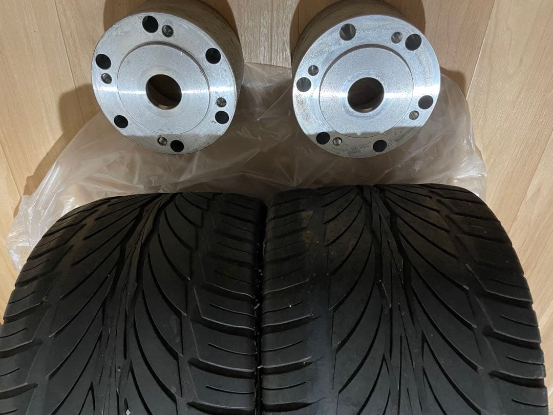 大特価!!美品☆ジャイロx ホイール&スペーサーSET☆