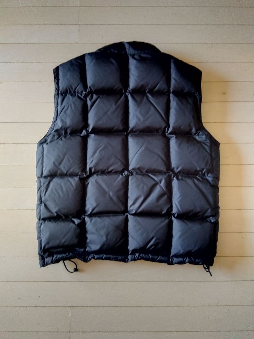 chom　90年代 オールドGAP　ダウンベスト　ブラック漆黒