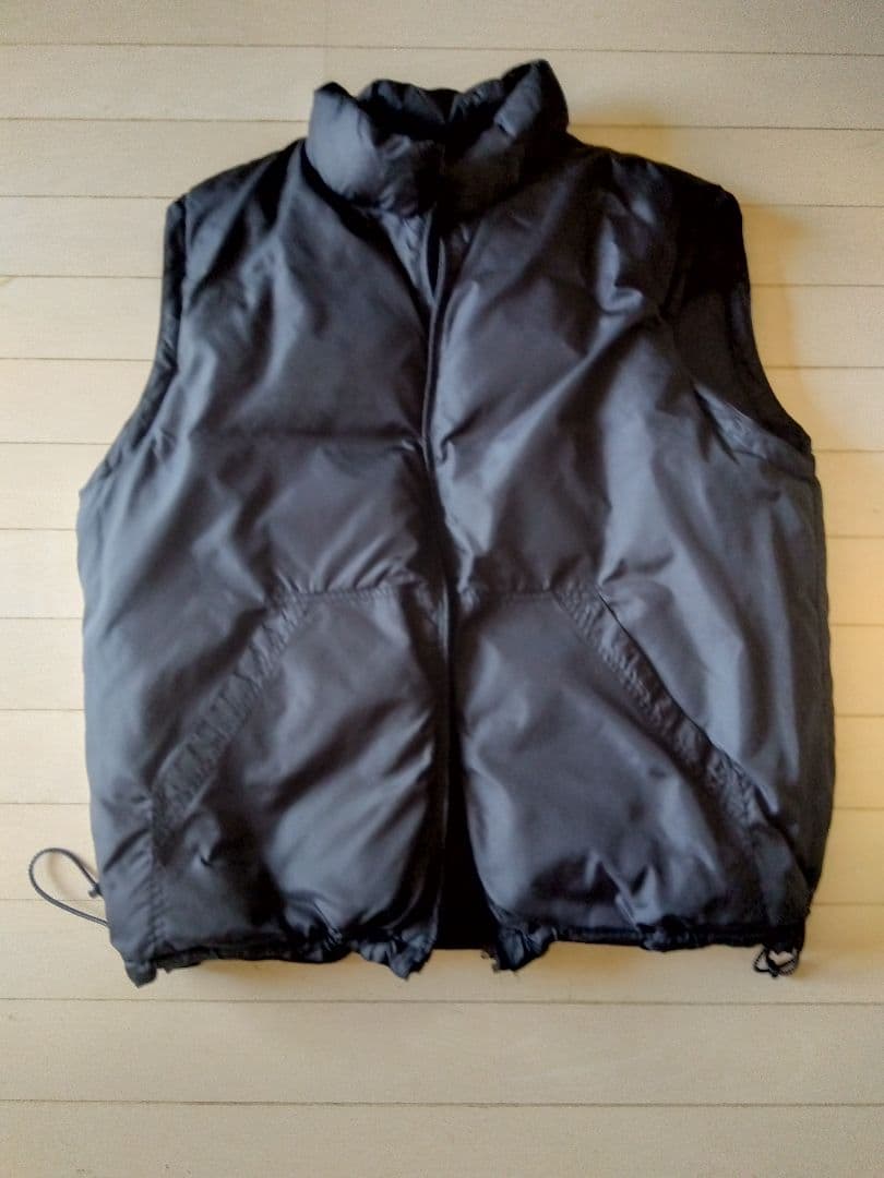 chom　90年代 オールドGAP　ダウンベスト　ブラック漆黒