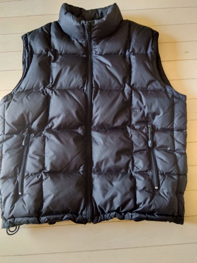 chom　90年代 オールドGAP　ダウンベスト　ブラック漆黒