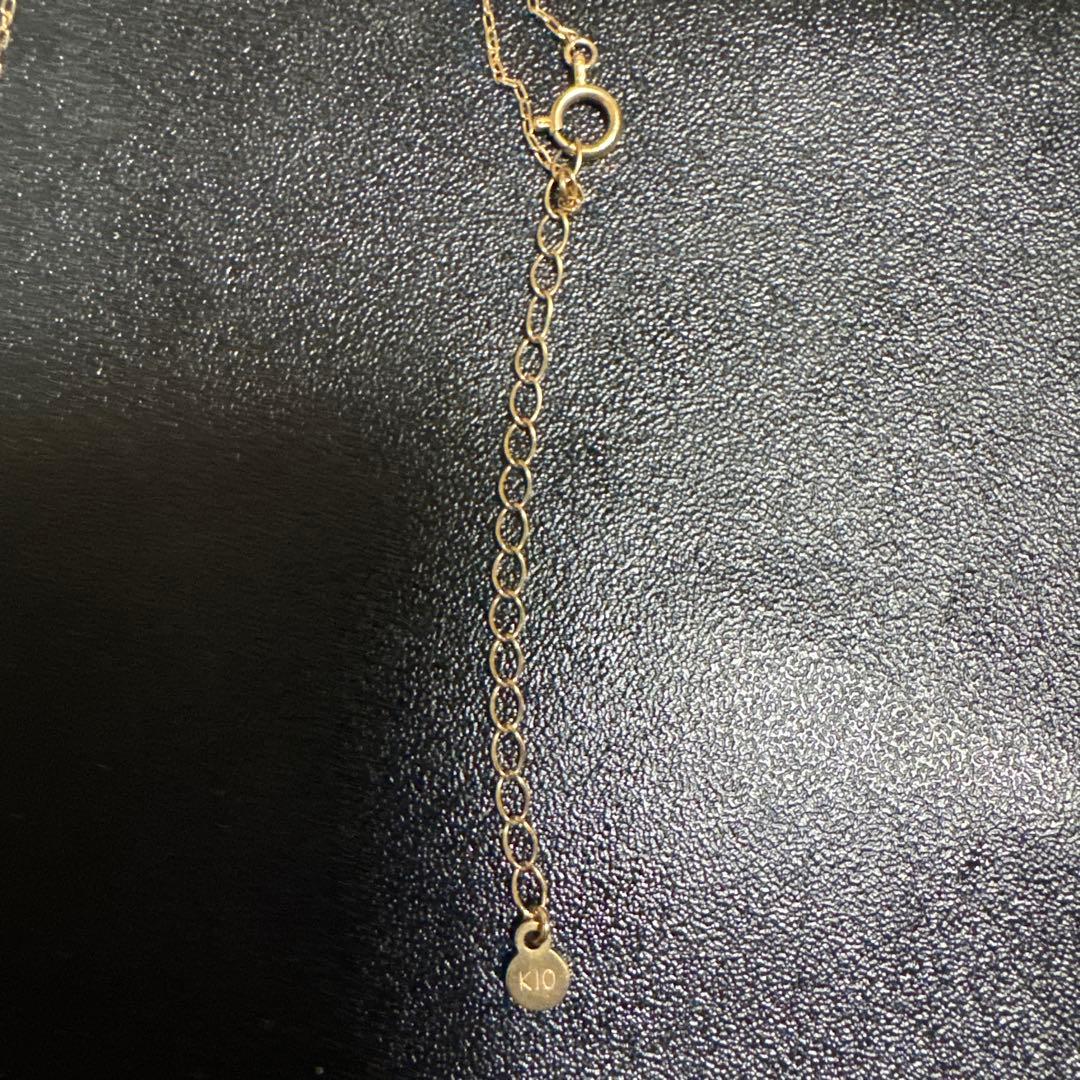 ete K10ゴールド ハートネックレス