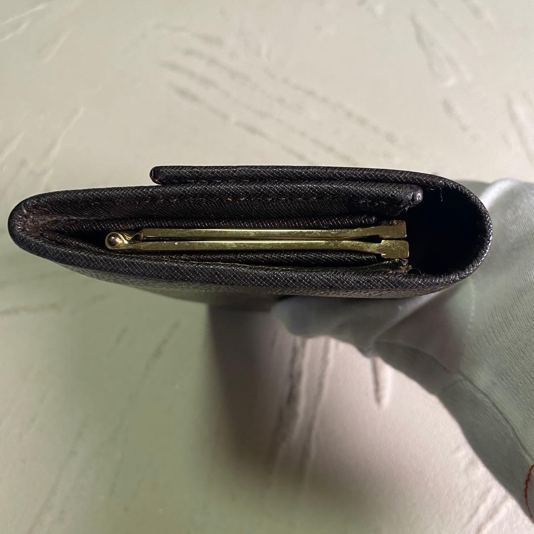 セリーヌ 二つ折り長財布 マカダム柄PVC ヴィンテージ CELINE