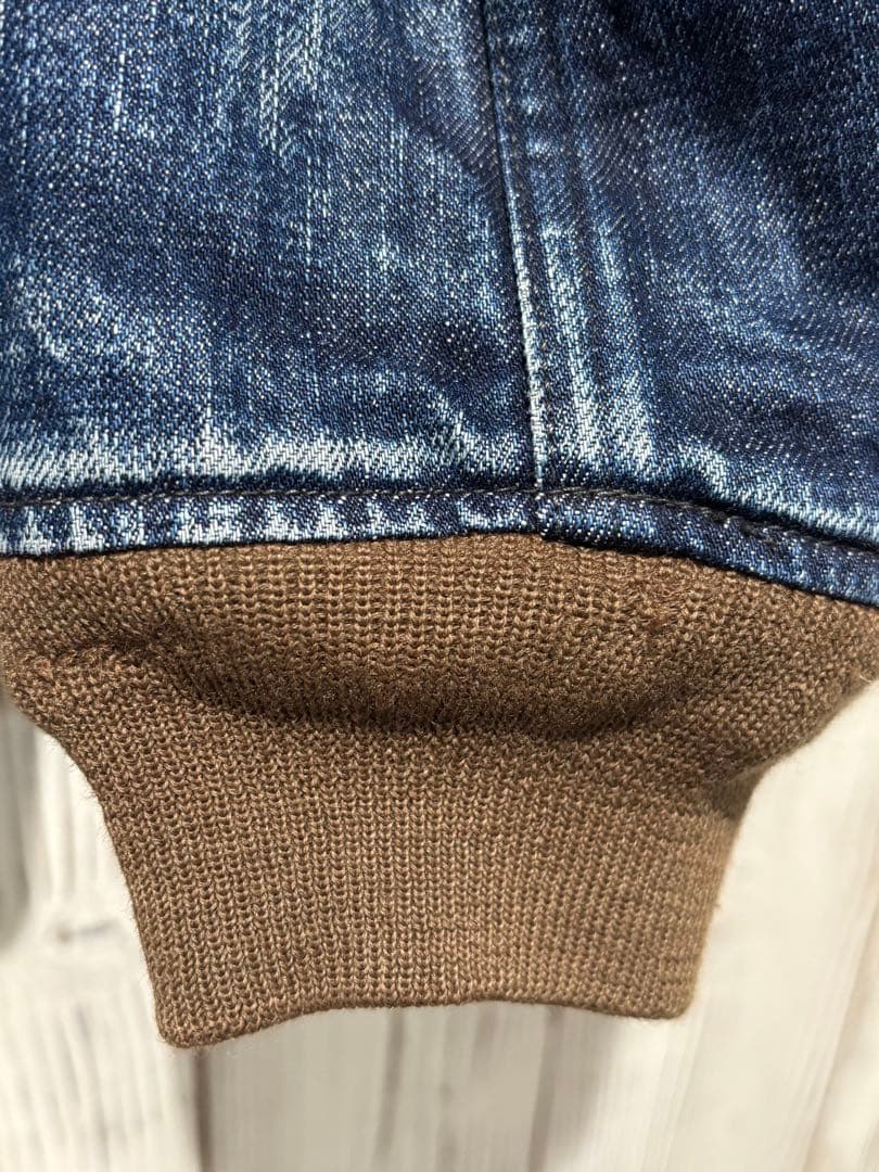 フルカウント FULLCOUNT B-10 デニムフライトジャケット