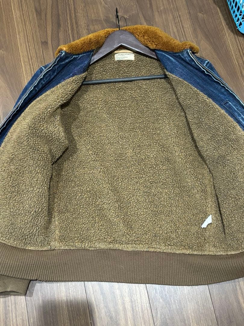 フルカウント FULLCOUNT B-10 デニムフライトジャケット