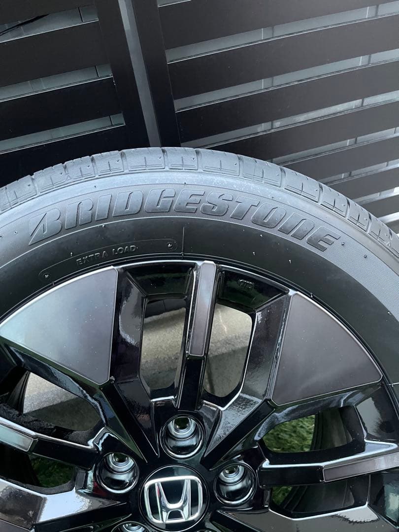 新型ステップワゴンRP7純正タイヤホイール4本セットブリヂストン新車外し送料込み