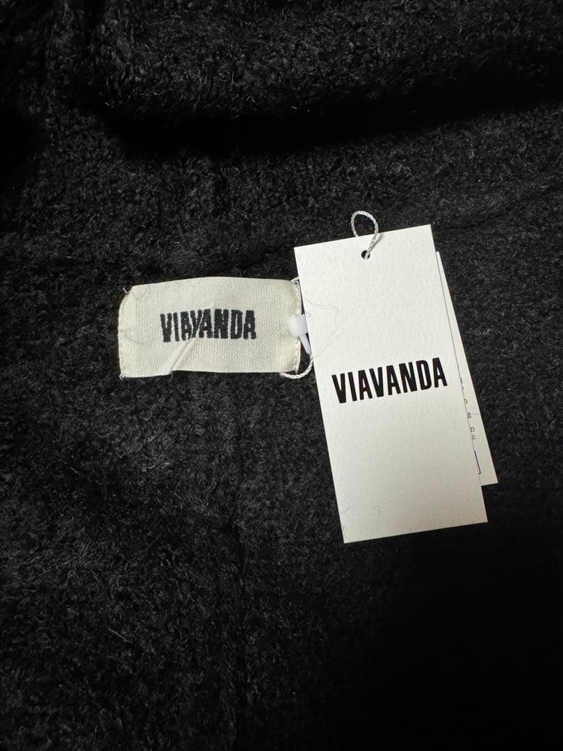 viavanda 2WAY HOODED MUFFLER KNIT ボレロ