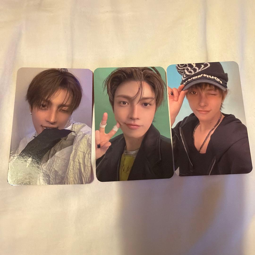 ATEEZ ホンジュン Singles JAPAN トレカ 3枚セット