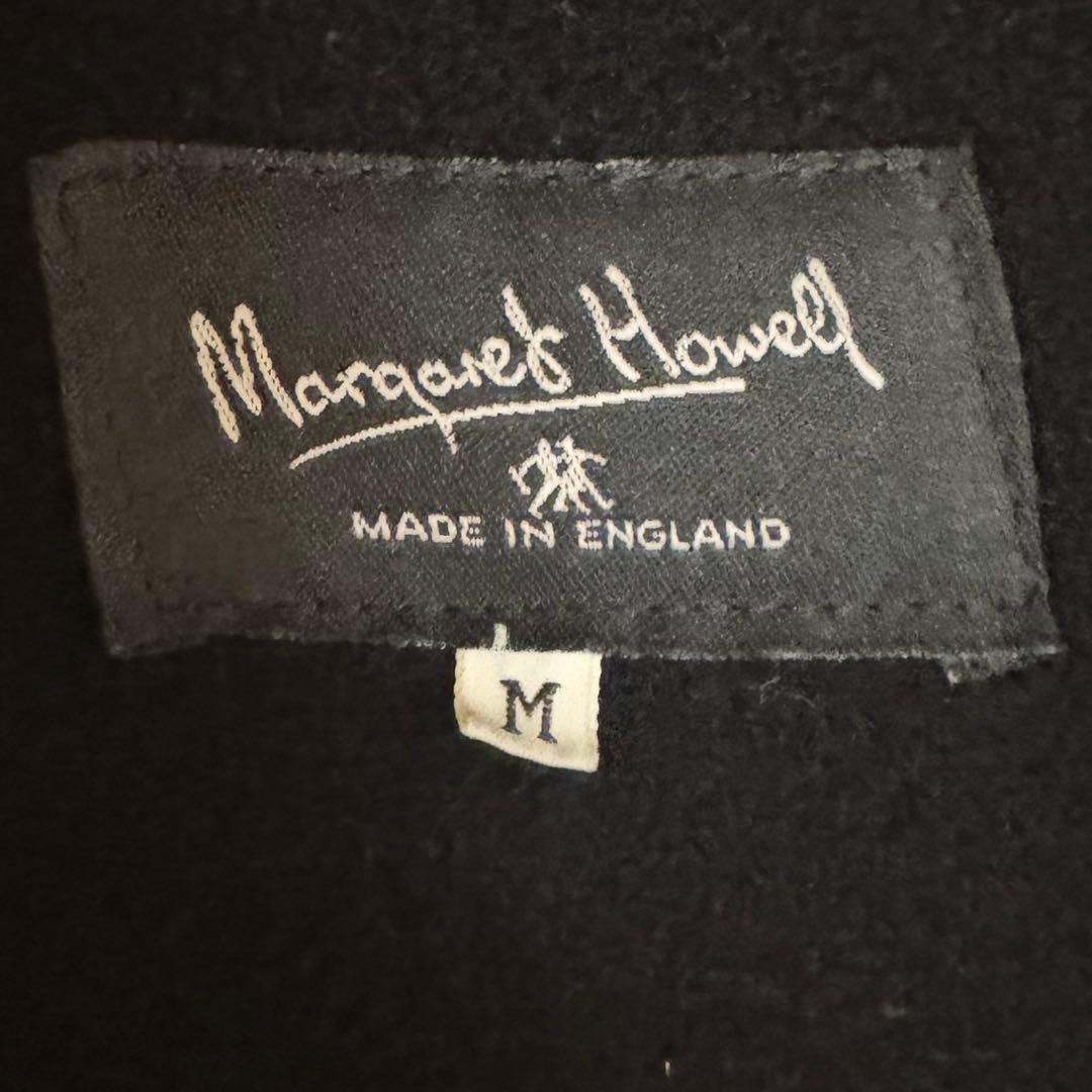 マーガレットハウエル ダッフルコート ロング ブラック M