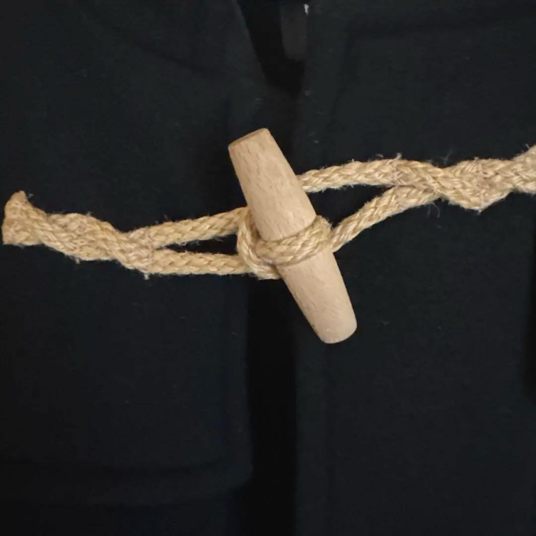 マーガレットハウエル ダッフルコート ロング ブラック M