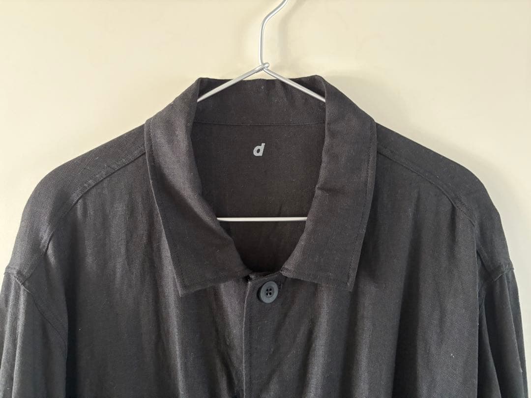 d&department d WEAR ワークジャケット・リネンブラック　XL