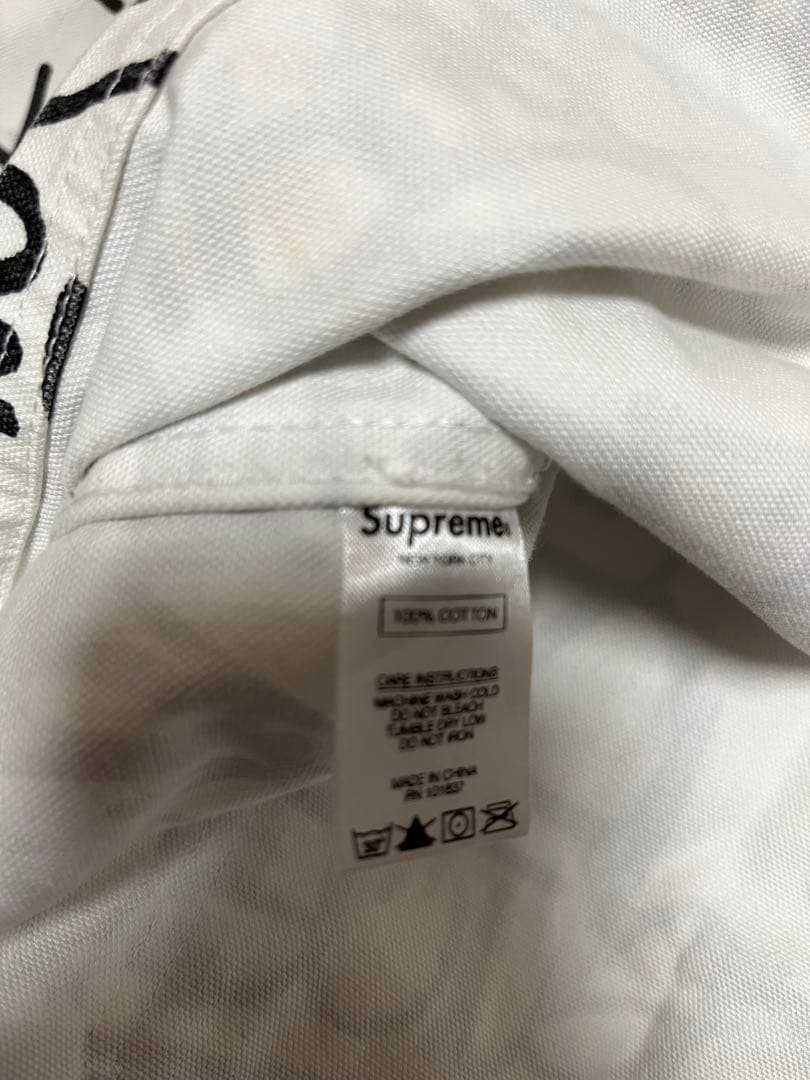コムデギャルソンシャツsupremeペイントジャケットカーハートダック早い者勝L