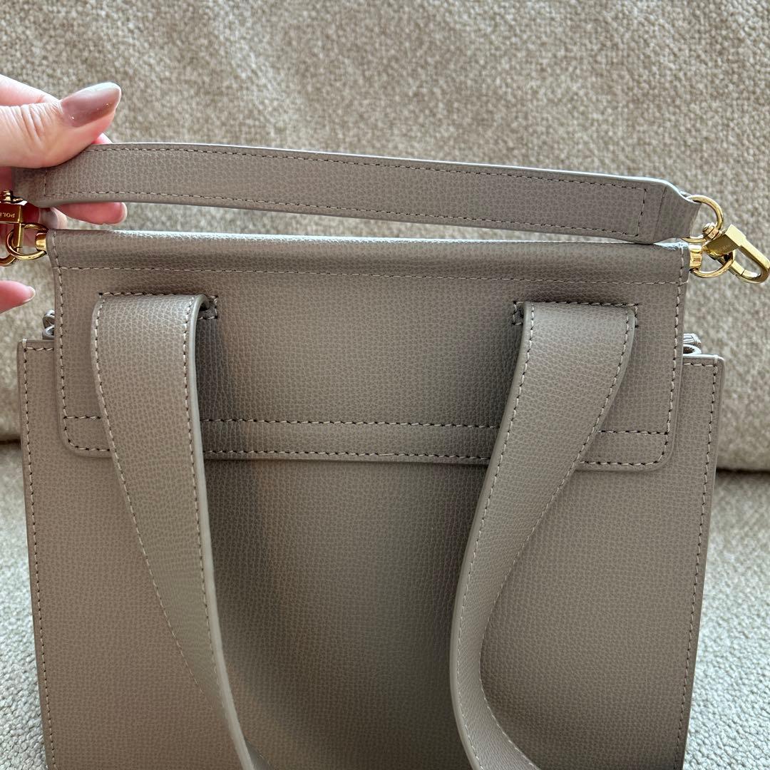 ポレーヌ　POLÈNE Numéro Sept ショルダーバッグ　トープ