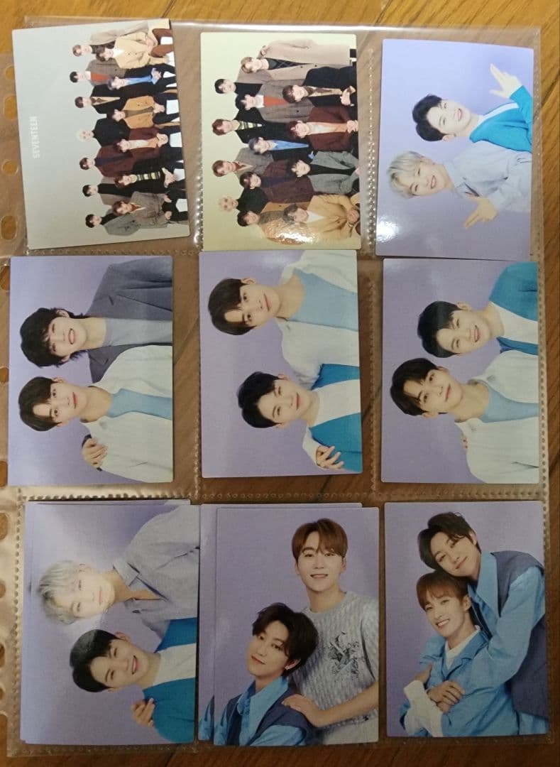 SEVENTEEN セブチ ユニットトレカ セット