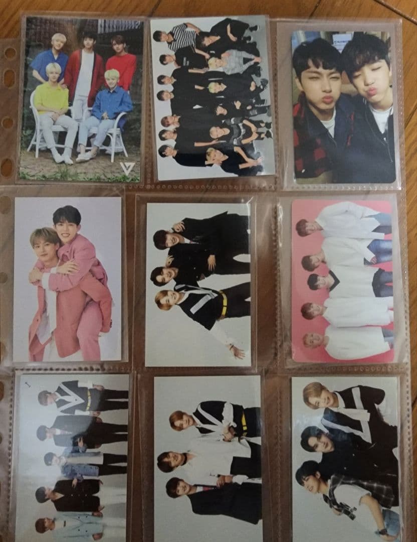 SEVENTEEN セブチ ユニットトレカ セット