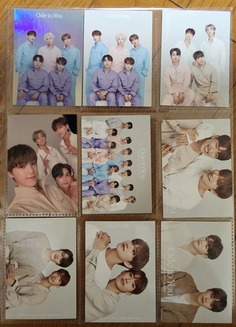 SEVENTEEN セブチ ユニットトレカ セット