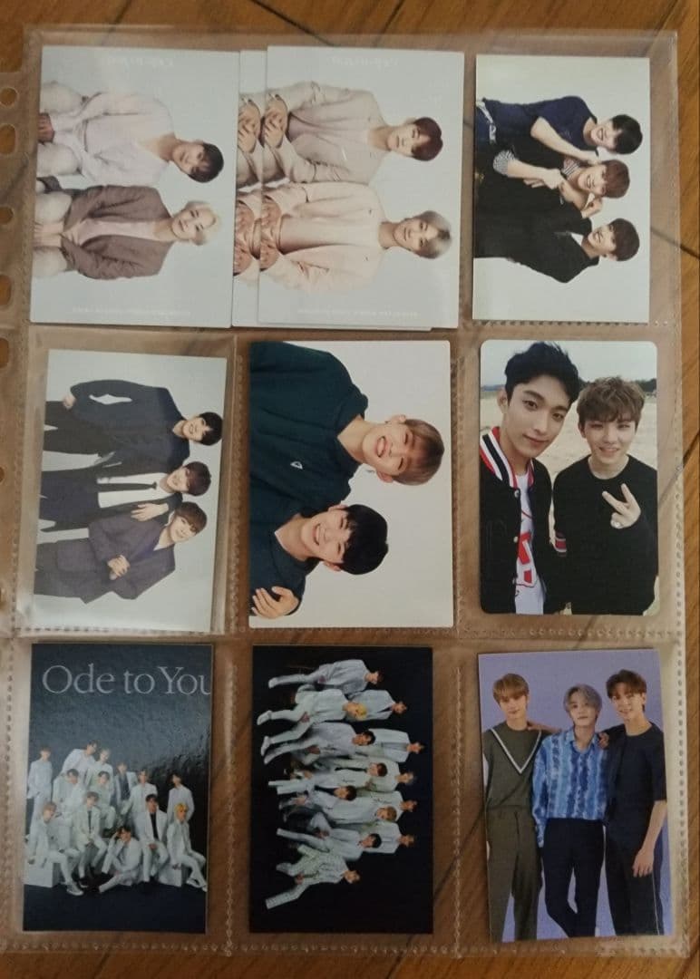 SEVENTEEN セブチ ユニットトレカ セット