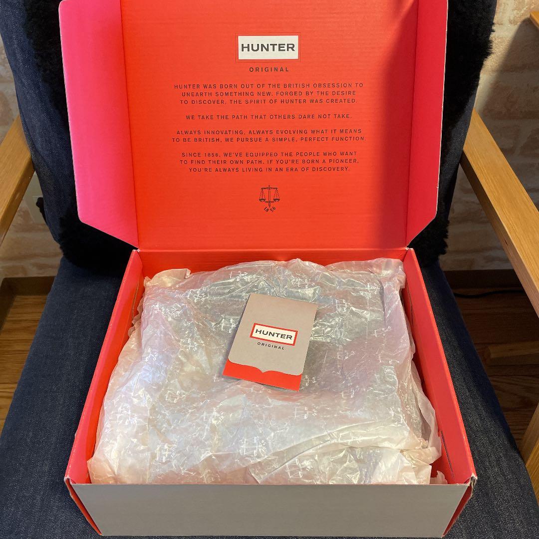 HUNTERハンター レインブーツ サイドゴア　BLACK