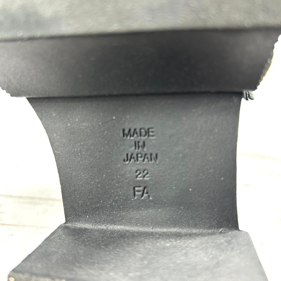 DIANA シュリンクエナメル ローファー　ビジュー　22.0