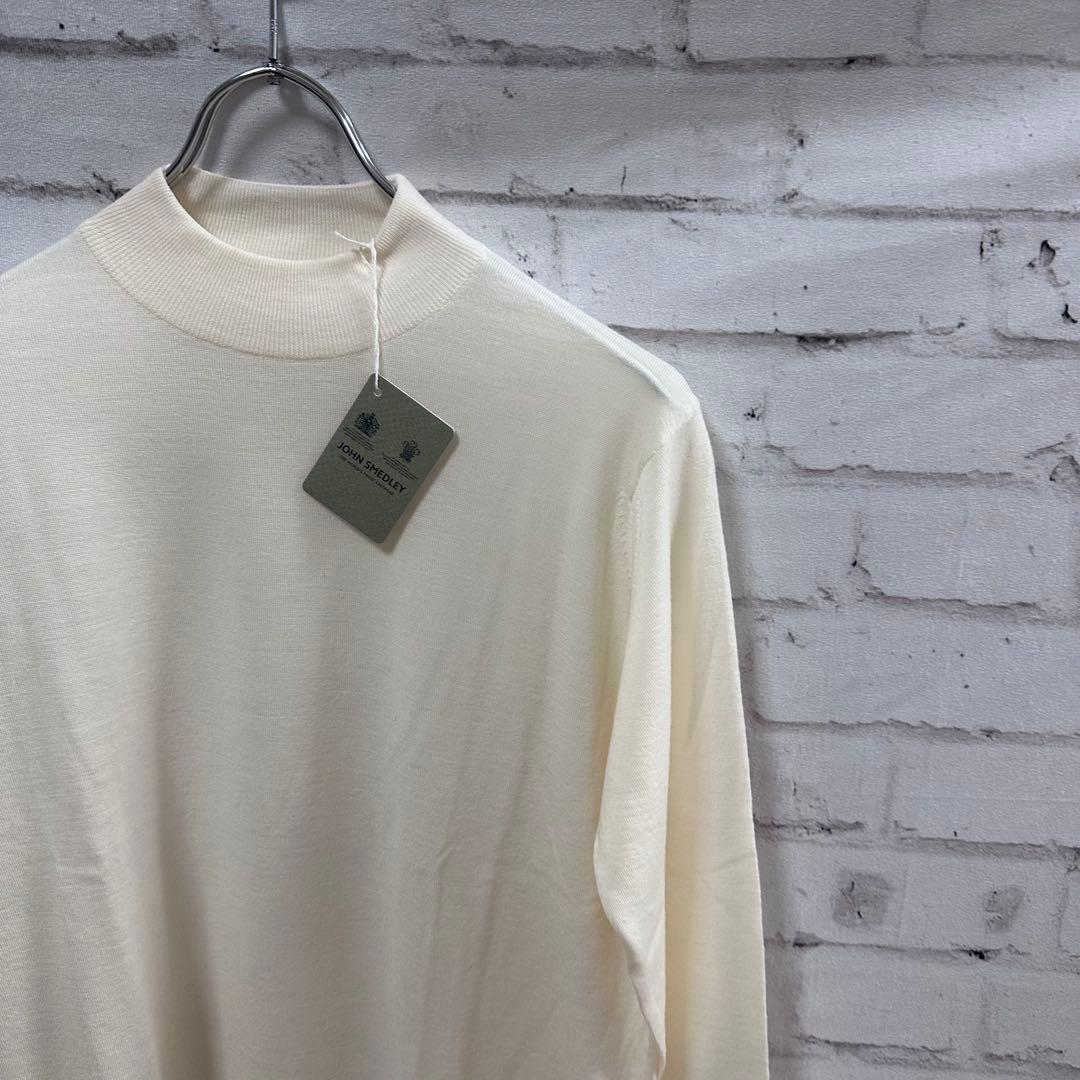 【新品未使用】JOHN SMEDLEY KILDAY メリノウール モックネック