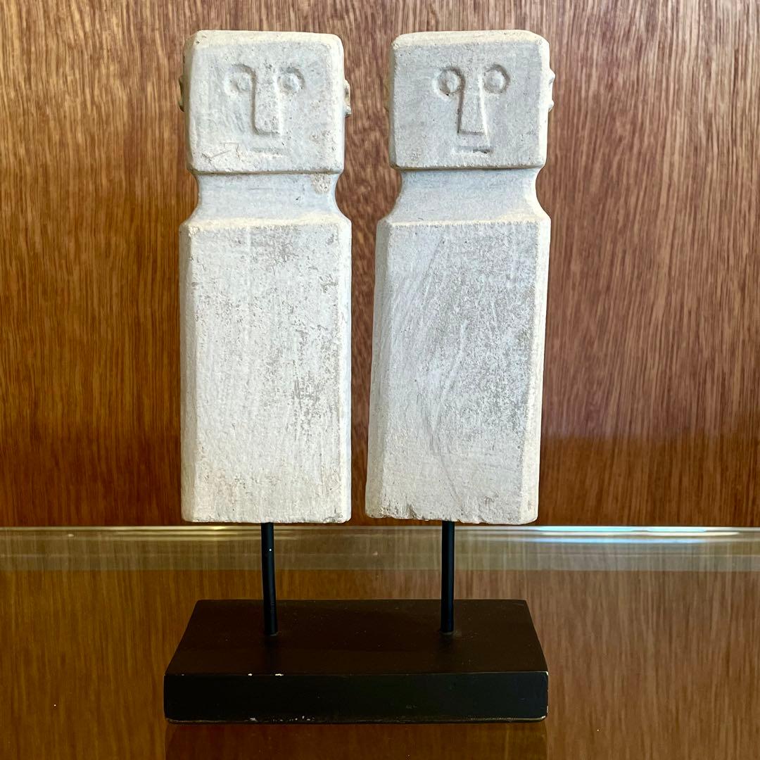 ヴィンテージ　オブジェ　ツイン　双子　インテリア　置物　ビンテージ　雑貨