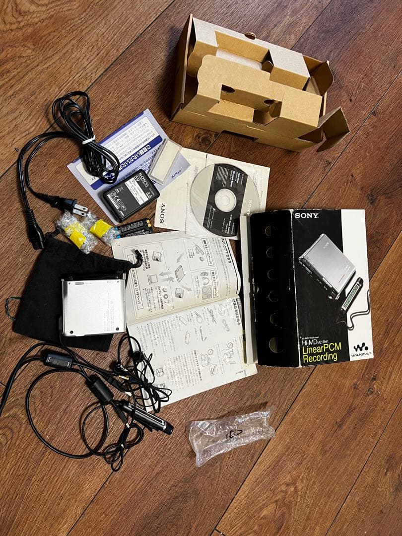 【動作品】SONY WALKMAN MZ-RH1 ポータブルMDプ