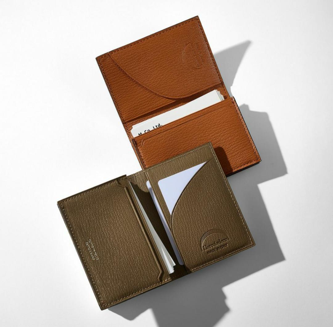 2363【新品 定価2.2万円】ラルコバレーノ★名刺入れ★BEIGE*PINK