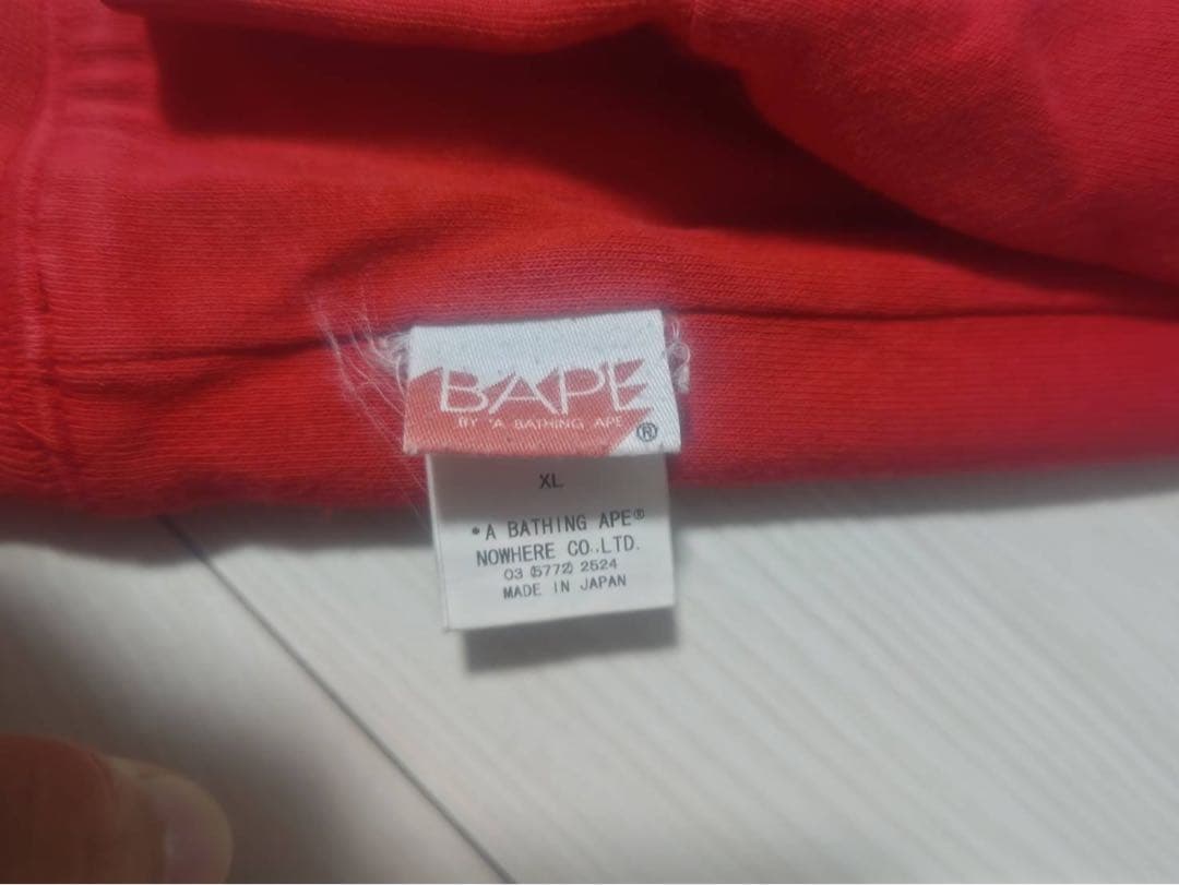 A BATHING APE リバーシブルトレーナー 2XL