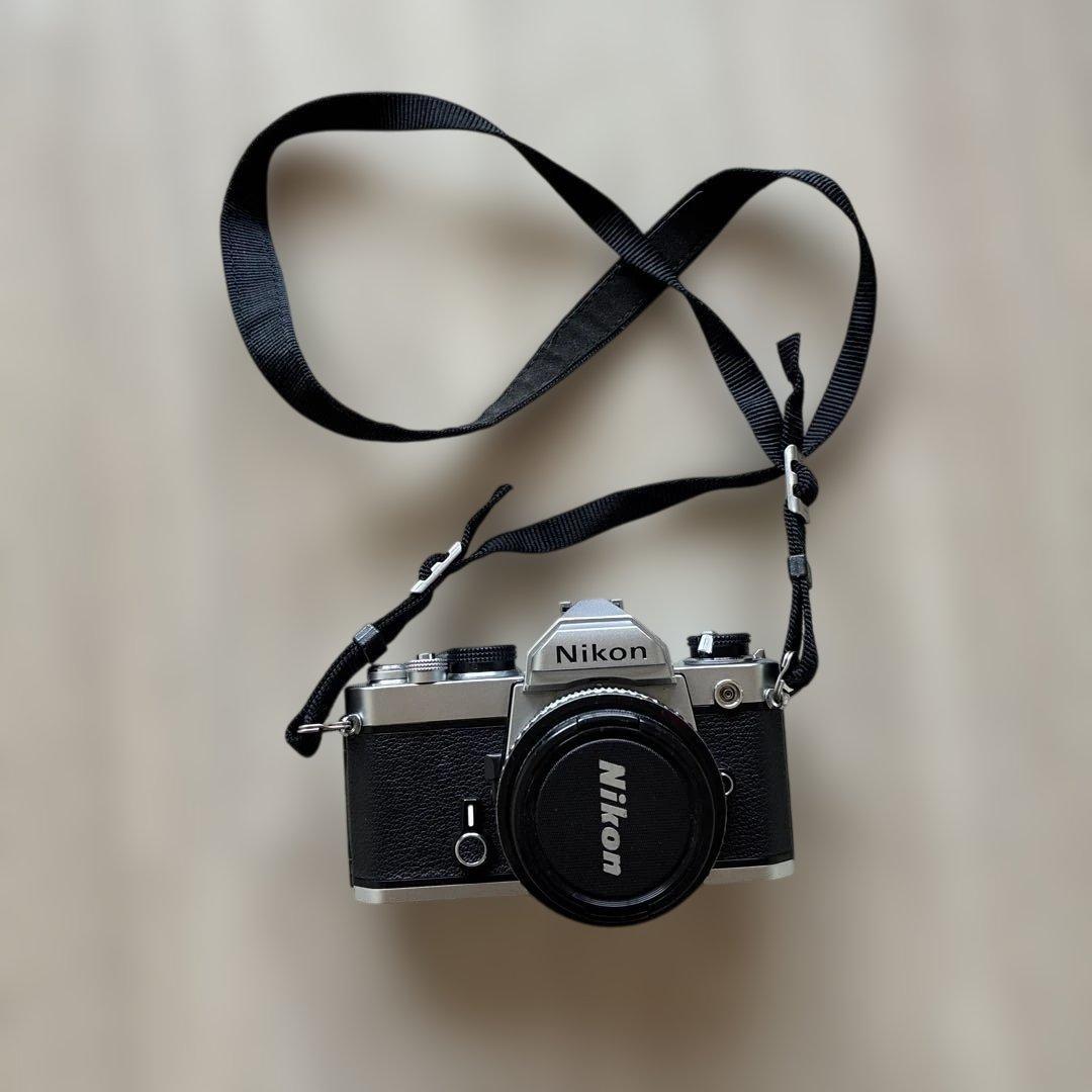 Nikon FM シルバー＋NIKKOR 50mmレンズ 動作確認済み