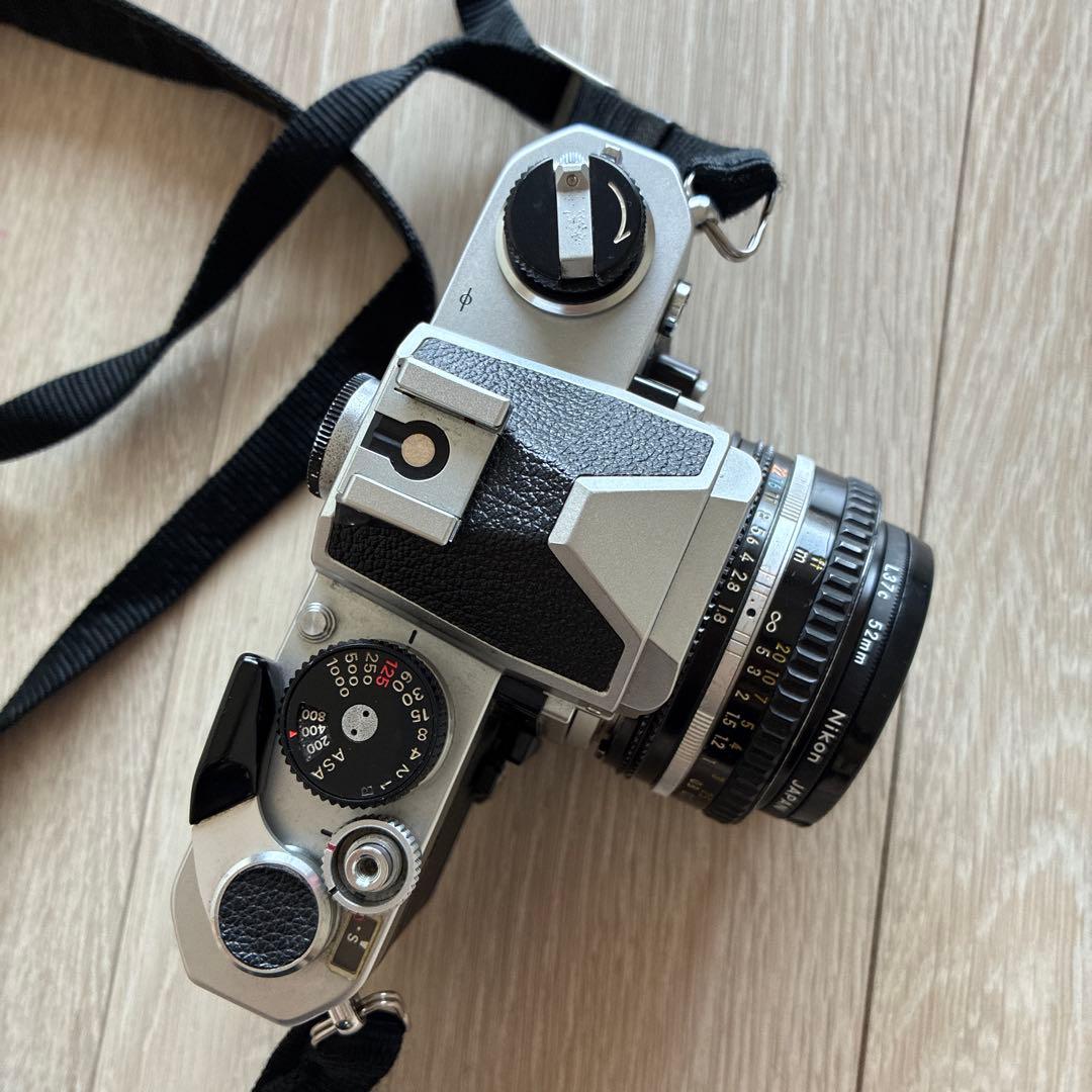 Nikon FM シルバー＋NIKKOR 50mmレンズ 動作確認済み