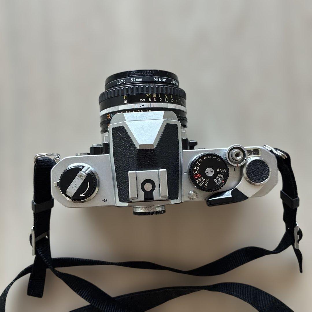 Nikon FM シルバー＋NIKKOR 50mmレンズ 動作確認済み