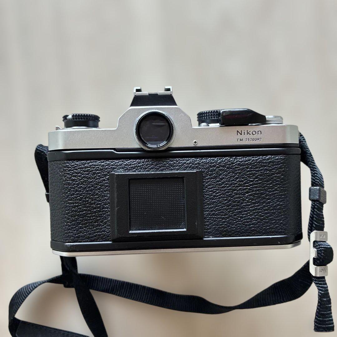 Nikon FM シルバー＋NIKKOR 50mmレンズ 動作確認済み