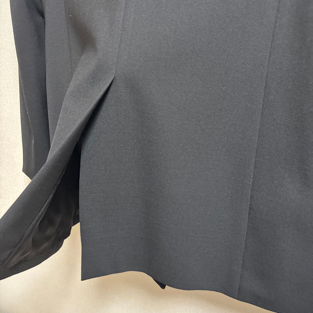 セオリーリュクス　美品　ジャケット　ボタン　ブラック　黒　38号　テーラード