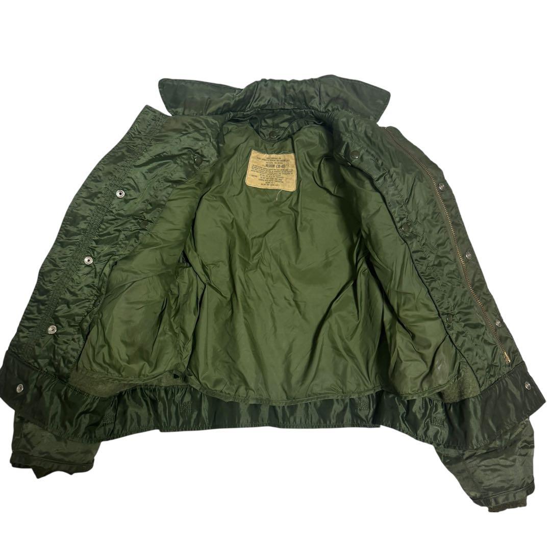 60s USNAVY A-1 デッキジャケット M 38-40 ミリタリーカーキ