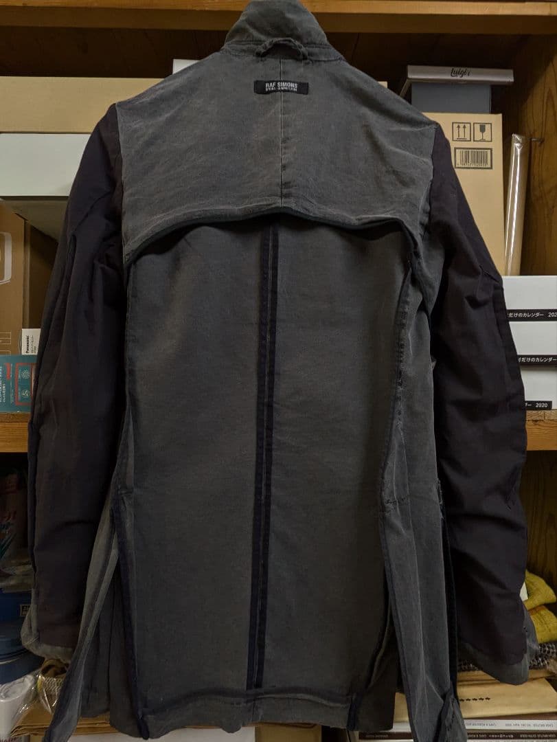 ラフシモンズ ２００４ＳＳ　ガーメントダイジャケット　宗教期