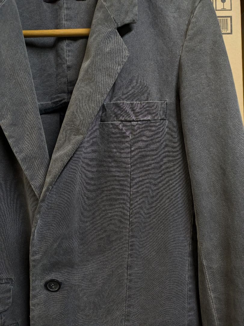 ラフシモンズ ２００４ＳＳ　ガーメントダイジャケット　宗教期