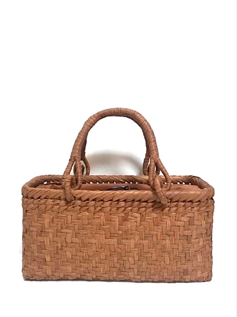 山葡萄バッグ和風網代