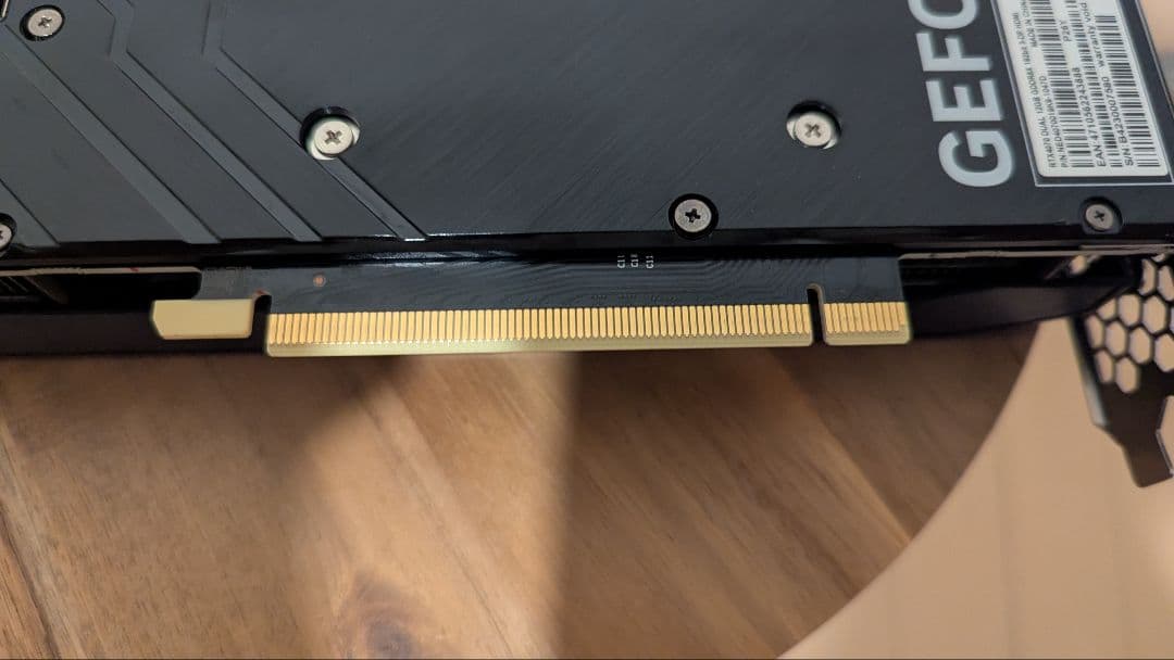 【ジャンク】RTX4070 DUAL 12GB palit グラフィックボード