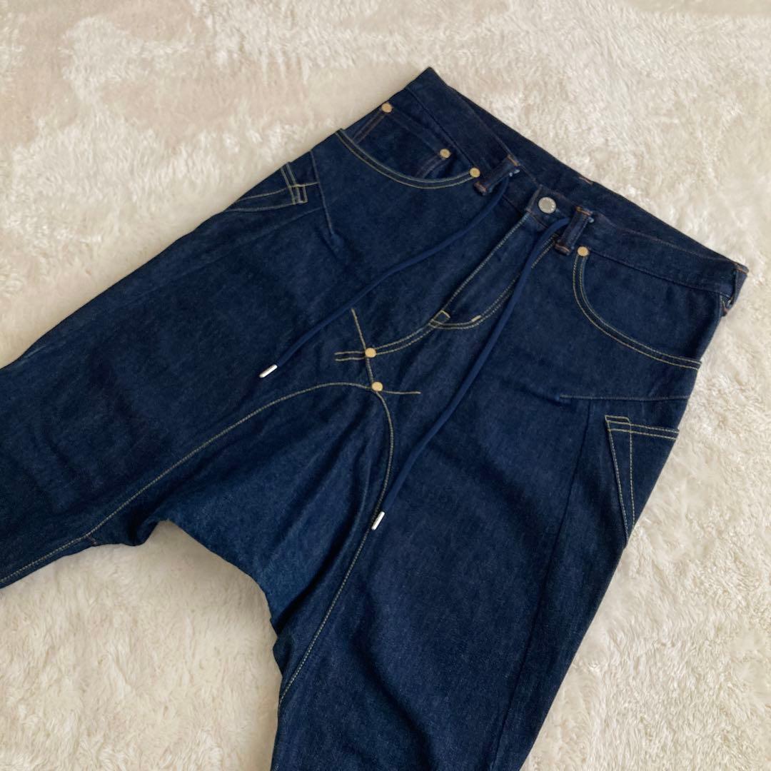 【basil164さん専用】美品FUMITO GANRYU サルエルデニムパンツ