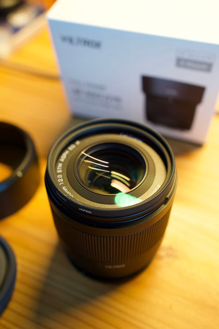 VILTROX 50mmf2 フィルター付き　eマウント 単焦点