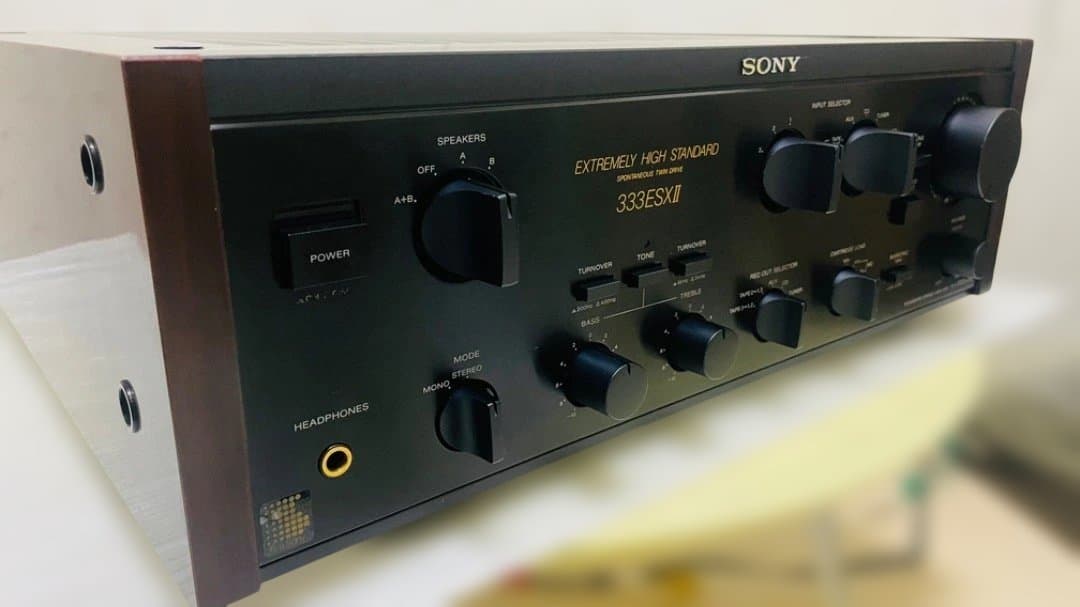 SONY TA-F333ESXII 　プリメインアンプ　美品の動作です