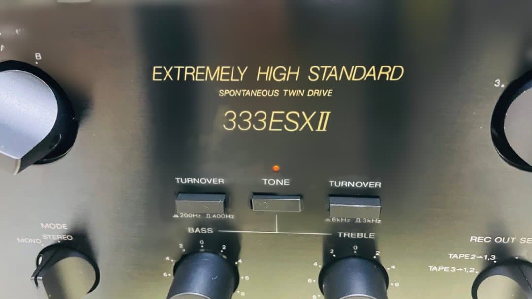 SONY TA-F333ESXII 　プリメインアンプ　美品の動作です