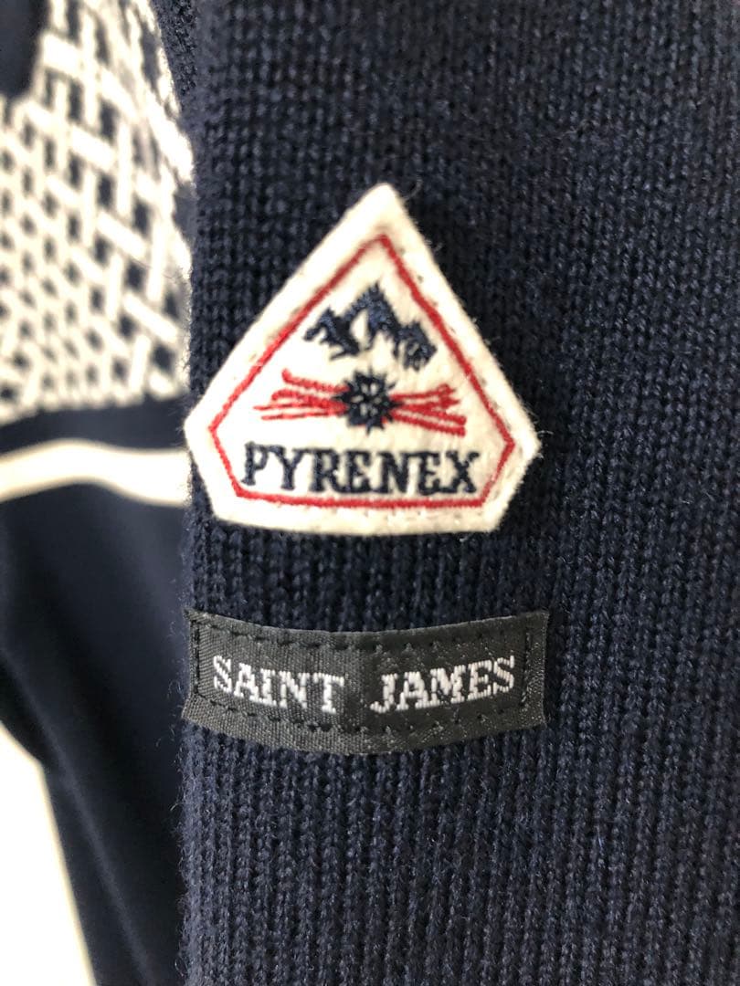 PYRENEX(ピレネックス) & SAINT JAMES コラボ セーター
