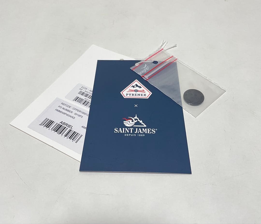 PYRENEX(ピレネックス) & SAINT JAMES コラボ セーター