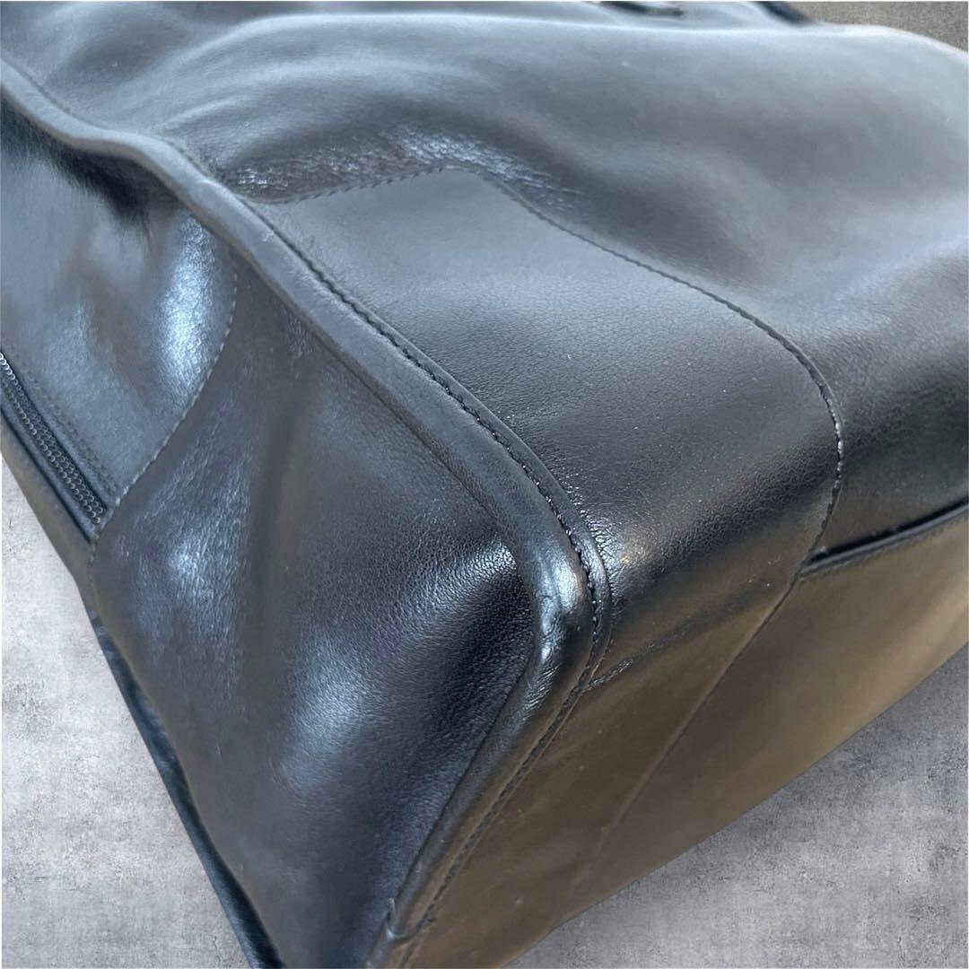 【美品】LOEWEロエベ アマソナ40ハンドバッグ ブラックゴールド アナグラム