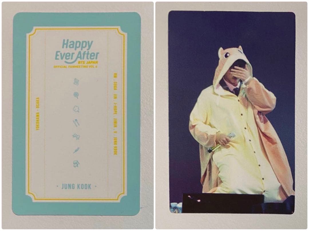 BTS ハピエバ 韓国 DVD トレカ ジョングク グク ジン